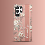 Coque Samsung Galaxy Charme du chalet<br><div class="desc">Samsung Coque : Ajoutez votre téléphone Samsung à la beauté intemporelle du Coque Samsung Rose Chic Shabby. Doté de fleurs blanches douces sur un arrière - plan rose clair, ce coque protecteur allie charme rustique et élégance personnalisation grâce à une bannière personnalisable. Le Cottagecore esthétique et le design chic et...</div>