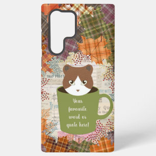 Coque Samsung Galaxy Chat de Vacances d'Automne