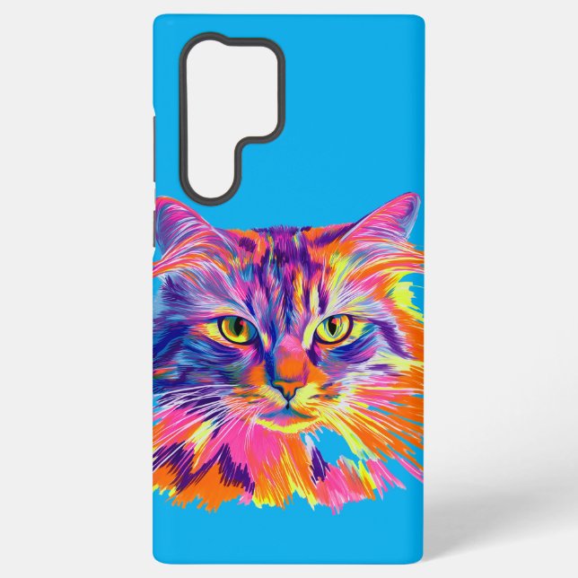 Coque Samsung Galaxy Chat Néon  (Verso)