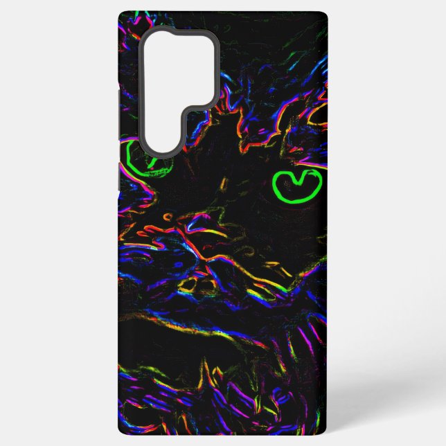 Coque Samsung Galaxy Chat Neon Glow (Verso)