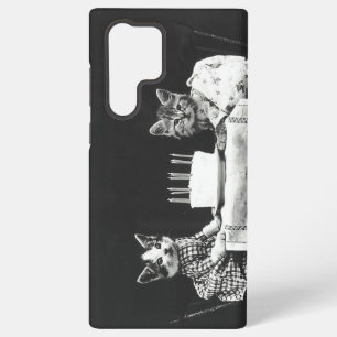 Coque Samsung Galaxy Chats vintages à une fête d'anniversaire