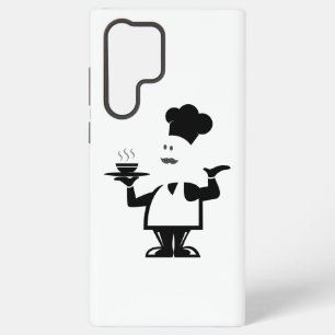 Coque Samsung Galaxy Chef tenant un bol de soupe Galaxy S22 Ultra