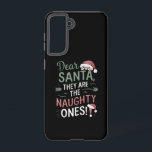 Coque Samsung Galaxy Cher Père Noël, Ce Sont Les Maudits Noël<br><div class="desc">Chers Père Noël,  Ce Sont Les Mauvais Cadeaux De Noël</div>