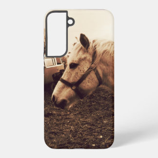 Coque Samsung Galaxy Cheval et bus appâtés