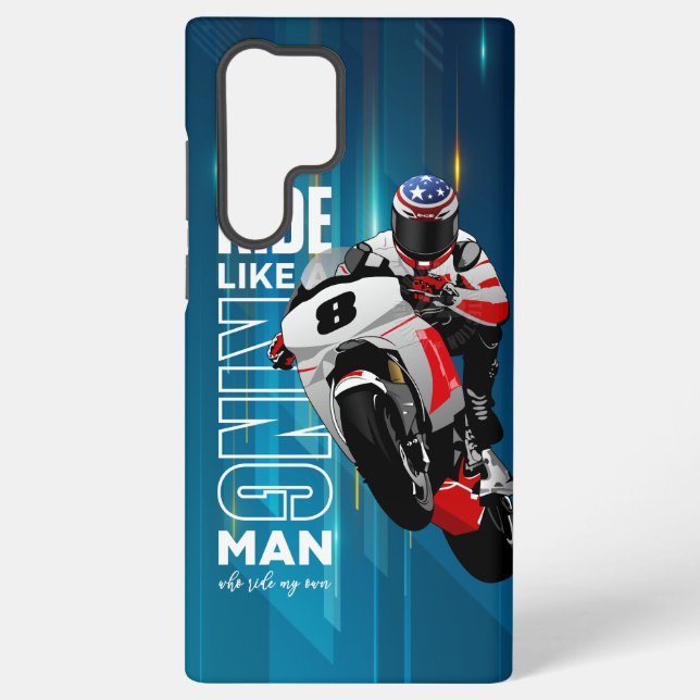 Coque Samsung Galaxy Chevaucher comme un roi | (Verso)
