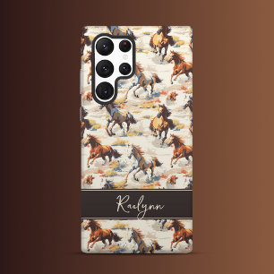 Coque Samsung Galaxy Chevaux couchés de soleil