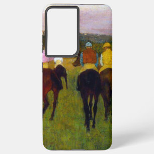 Coque Samsung Galaxy Chevaux de course Edgar Degas à Longchamp