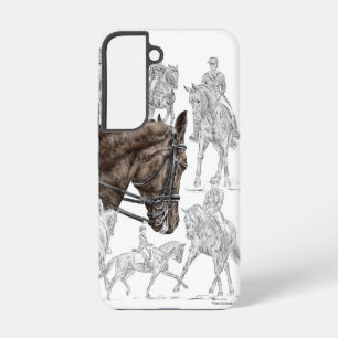 Coque Samsung Galaxy Chevaux de Dressage Réunis FEI