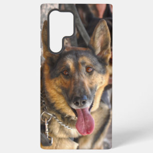 COQUE SAMSUNG GALAXY CHIEN DE TRAVAIL MILITAIRE AMÉRICAIN