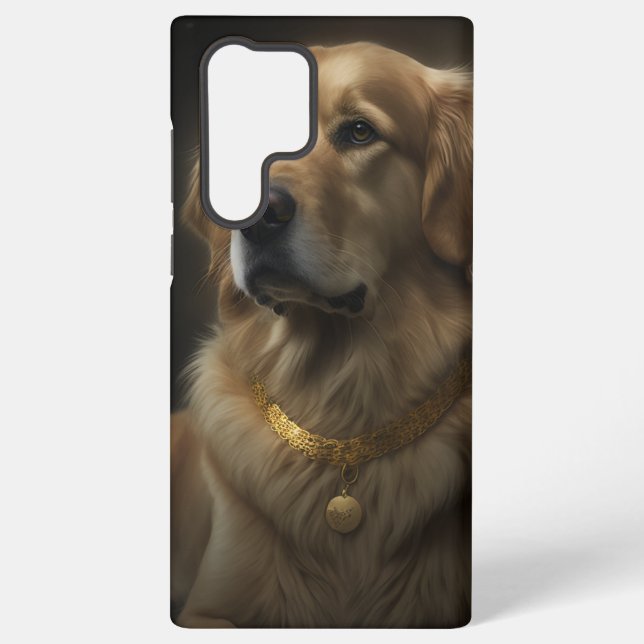 Coque Samsung Galaxy Chien - Étui téléphonique Samsung - Golden Retriev (Verso)