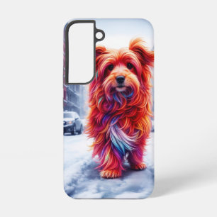 Coque Samsung Galaxy Chien sans abri dans une soirée urbaine froide et