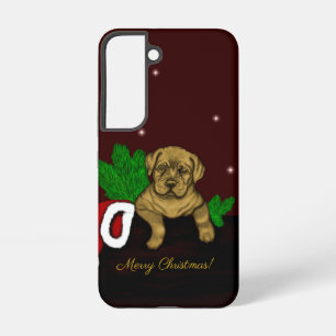 Coque Samsung Galaxy Chiots de Noël