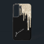 Coque Samsung Galaxy Choisissez votre couleur Star Sparkle Silver Parti<br><div class="desc">Ce boîtier de téléphone glamour a un haut qui est dépoli avec des gouttes de fausse parties scintillant argent. Nous pensons que c'est fabuleux sur le noir, mais vous pouvez choisir votre propre couleur arrière - plan en choisissant "Edit Design". Votre nom est en écriture blanche en diagonale à travers...</div>