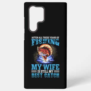 Coque Samsung Galaxy Citation drôle de mari pêcheur Ma femme est la mei
