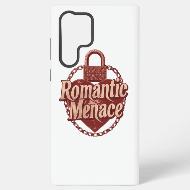 Coque Samsung Galaxy Citation gothique anti-Saint-Valentin (Verso)