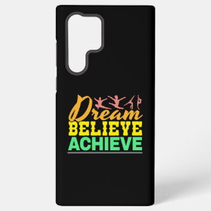 Coque Samsung Galaxy Citation Rêve Croire - Gymnastique Féminine