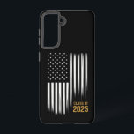 Coque Samsung Galaxy Classe De 2025 Senior American Flag Graduation<br><div class="desc">Classe De Drapeau Américain Patriotique Principal 2025 Cadeau</div>