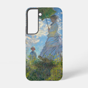 Coque Samsung Galaxy Claude Monet - La Promenade, Femme avec un Parasol