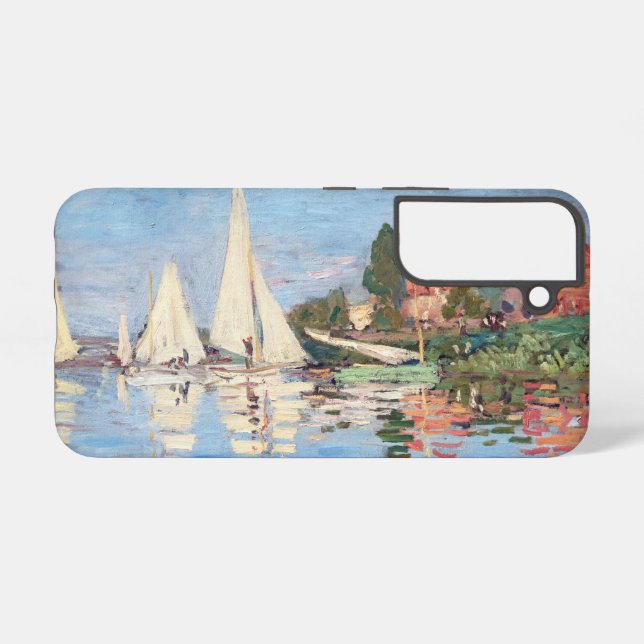 Coque Samsung Galaxy Claude Monet - Regattas à Argenteuil (Verso Horizontal)