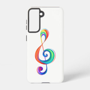 Coque Samsung Galaxy Clé arc-en-ciel