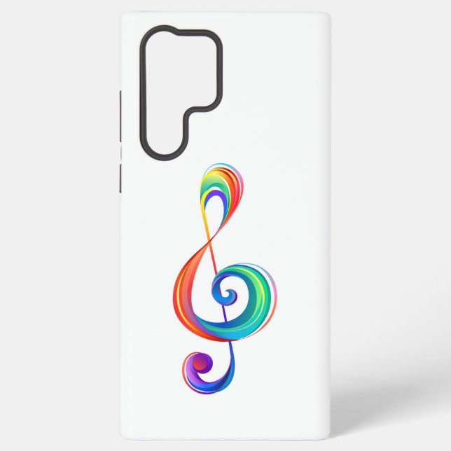 Coque Samsung Galaxy Clé arc-en-ciel (Verso)