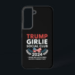 Coque Samsung Galaxy Club Social Coquette Trump Girlie Élection Arc<br><div class="desc">Club Social Coquette Trump Girlie Drapeau Élection Vote 2024 Rendre l'Amérique Grande à Nouveau</div>