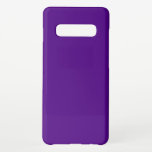 Coque Samsung Galaxy S10  Code hexadécimal Indigo 4B0082<br><div class="desc">Indigo code hexadécimal 4B0082 couleur tendance colorimétrie unicolore couleur assorti pigment indigo violet bleu</div>