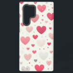 Coque Samsung Galaxy Coeur coloré de la Saint Valentin<br><div class="desc">modelé avec amour</div>