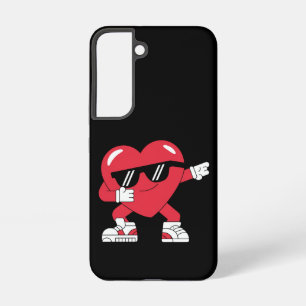 Coque Samsung Galaxy Cœur Dabbing Cadeaux amusants pour la Saint-Valent