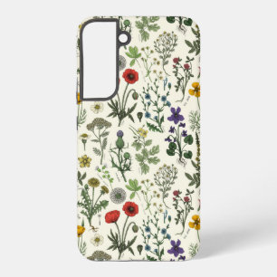 Coque Samsung Galaxy Collage de fleurs sauvages