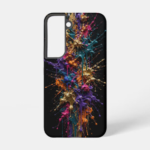 Coque Samsung Galaxy Colonne de projection de peinture explosive - Mage