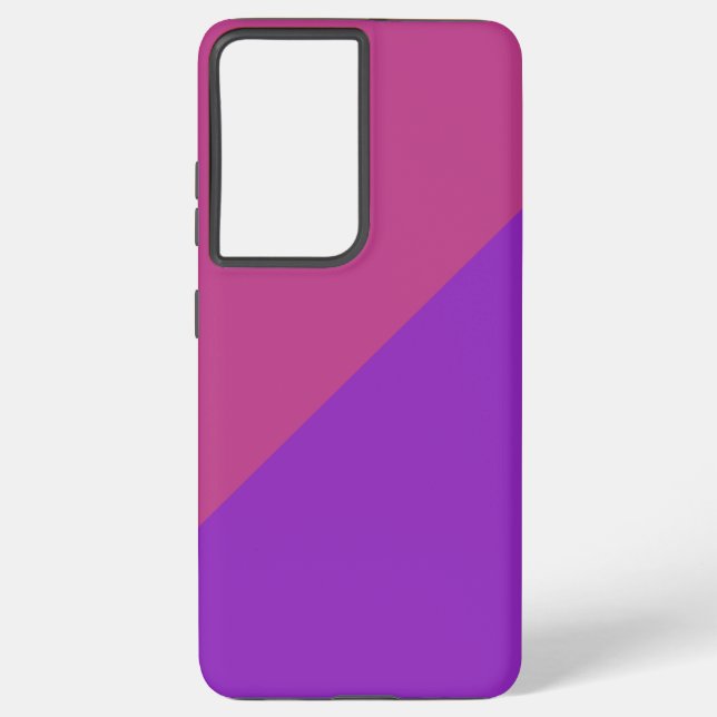 Coque Samsung Galaxy Colorbloc moderne (Verso)