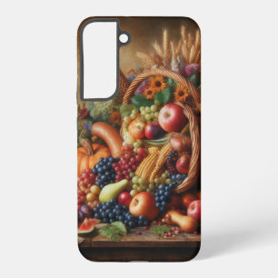 Coque Samsung Galaxy Coloré/Action de grâce/Corne d'abondance/Automne
