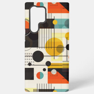 Coque Samsung Galaxy Composition de formes géométriques colorées