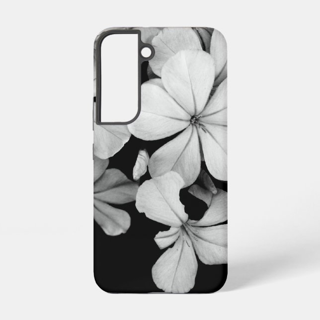 Coque Samsung Galaxy Conception de carte postale noir et blanc (Verso)
