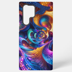 Coque Samsung Galaxy Conception de couleur néon 3D époustouflante pour