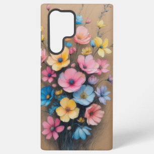 Coque Samsung Galaxy Conception de fleurs agencement floral coloré