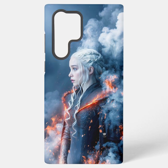 Coque Samsung Galaxy Conception de la Reine Dragon de Feu (Verso)