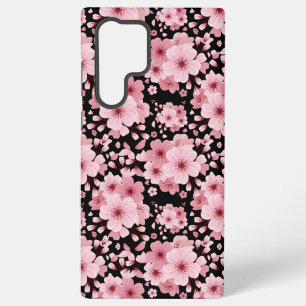 Coque Samsung Galaxy Conception de motif floral à fleurs de cerisier