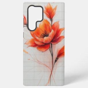 Coque Samsung Galaxy Conception de rêve floral Fleur élégante