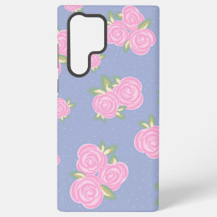 Coque Samsung Galaxy Conception de rose antique romantique