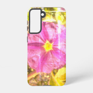 Coque Samsung Galaxy CONCEPTION DE STYLE DE FLEURS PURPLE Coque DE SAMS