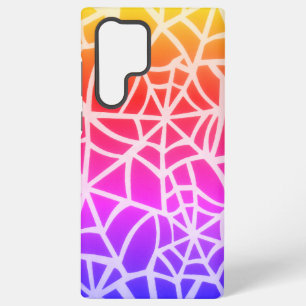 Coque Samsung Galaxy Conception de toile gothique Velocity noir et blan