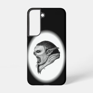 Coque Samsung Galaxy Conception de Troll en noir et blanc