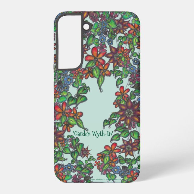 Coque Samsung Galaxy Conception '*Jardin Intérieur*' (Verso)