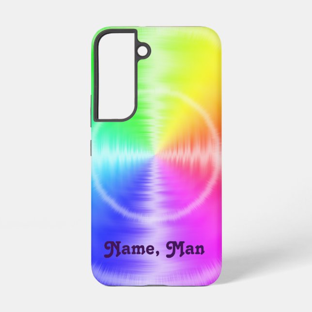 Coque Samsung Galaxy Conception tie-dye -  (Verso)