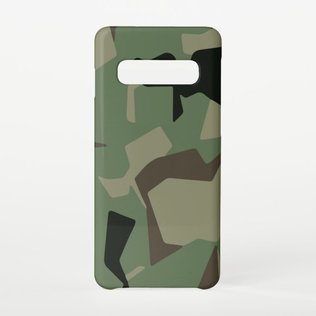 Coque Samsung Galaxy Concevoir Camo kaki (Dos)