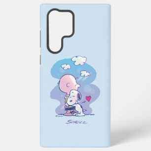 Coque Samsung Galaxy Confort et sécurité Câlin de Charlie et Snoopy