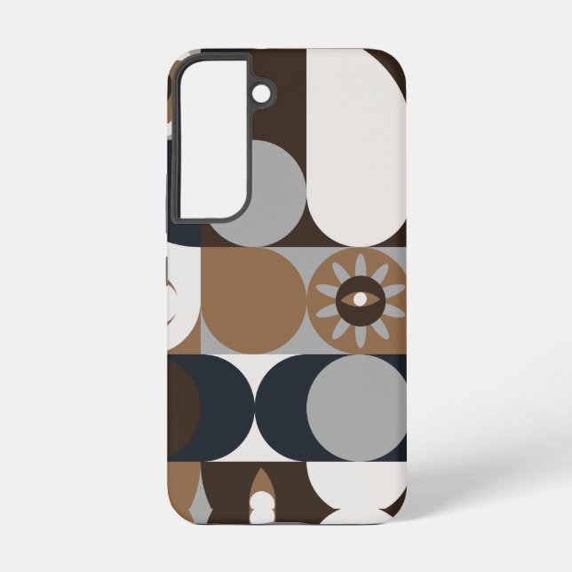 Coque Samsung Galaxy Contemporain Rustique Boho (Verso)
