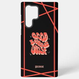 Coque Samsung Galaxy Cool Bandes positives uniquement personnalisables
